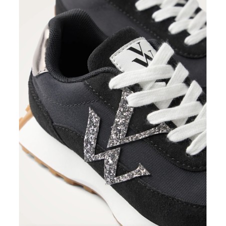 basket noire monogramme