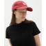 casquette rouge en velours