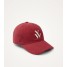casquette femme velours rouge