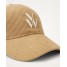 casquette monogramme beige