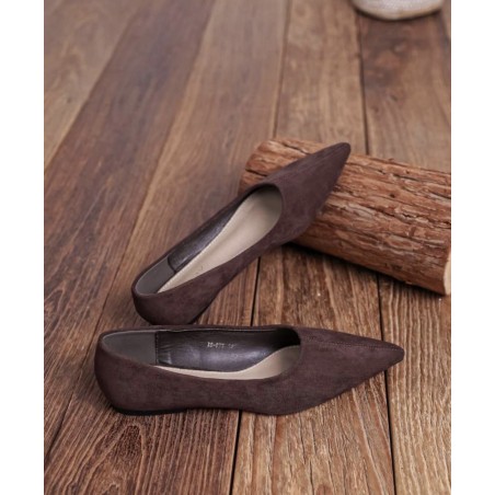 escarpins pointus chocolat findlay