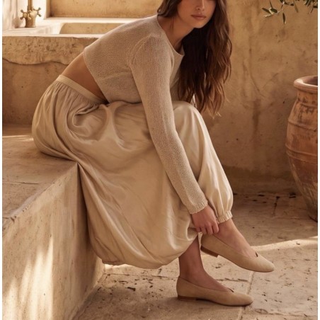 ballerine beige femme findlay