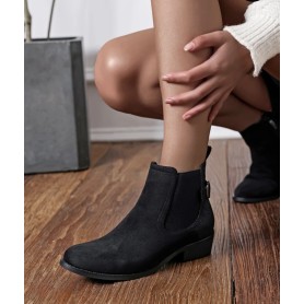 Bottines noir style Chelsea - Sylvie - Findlay