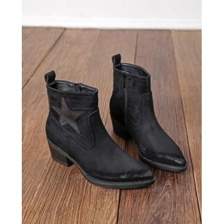 Bottines Alma noires étoile - Findlay