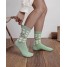 Chaussettes Bisous Bisous Findlay pour femme à motifs cœurs.