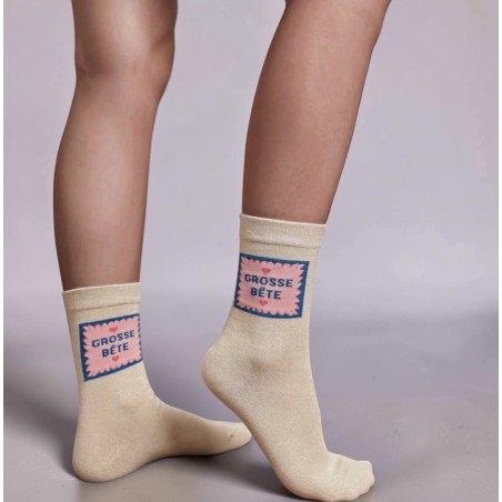 Chaussettes Hello Findlay portées