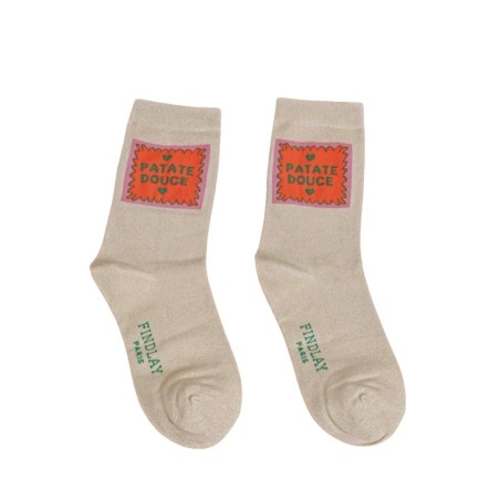 Chaussettes Hello à message Findlay femme