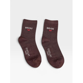 Chaussettes Bisou - Chocolat - Findlay