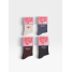 Chaussettes Bisou Findlay femme avec motif lèvres