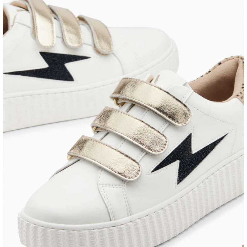 Baskets à scratch Darine gold Vanessa Wu