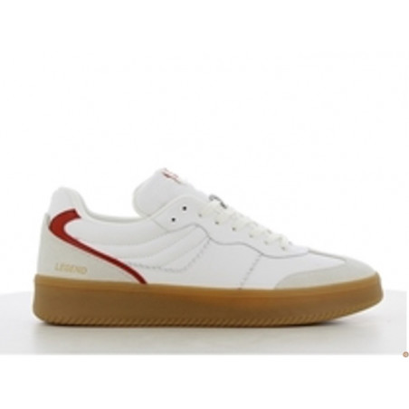 Low Sneakers - White/Red - SJ