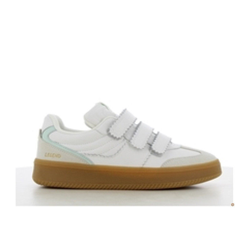 Low Sneakers à Scratch - White / Mint green - SJ