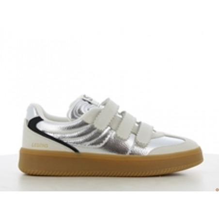 Low Sneakers à Scratch - Off White / Silver - SJ