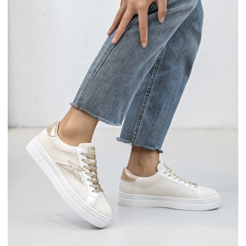 Basket Femme Beige - Mucchela - Findlay