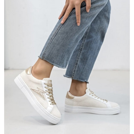 Basket Femme Beige - Mucchela - Findlay