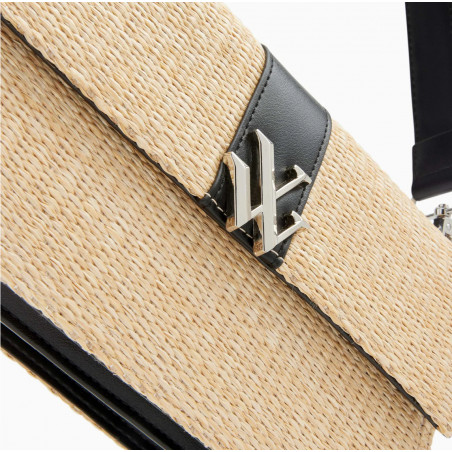 Sac en raphia black - Dalida -  Vanessa Wu
