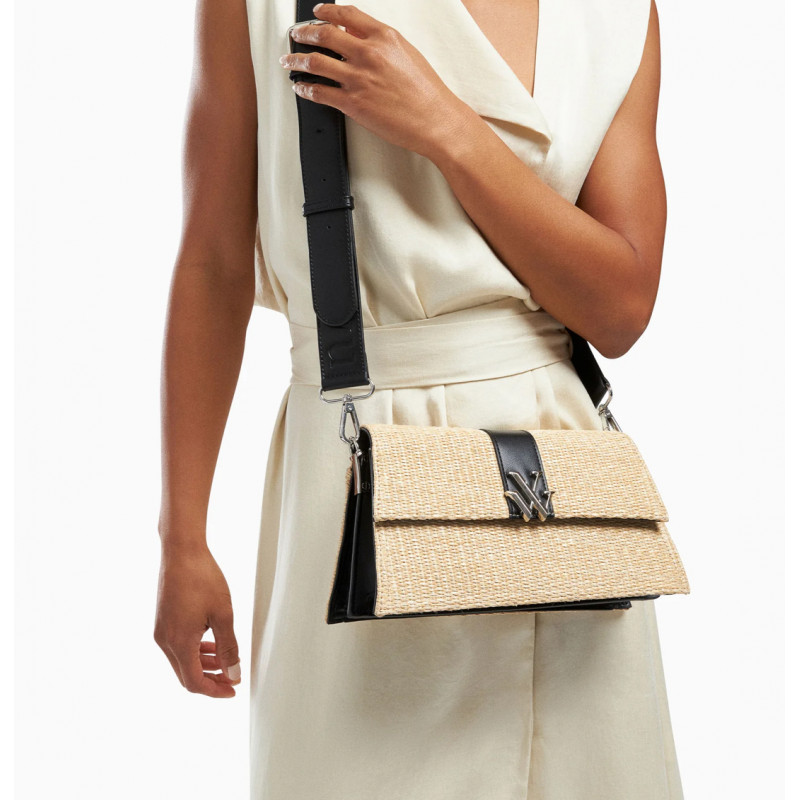 sac bandouilliere, raphia sac bandouilliere, raphia