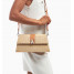 sac bandoulière raphia camel