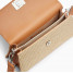 Sac en raphia camel - Dalida -  Vanessa Wu