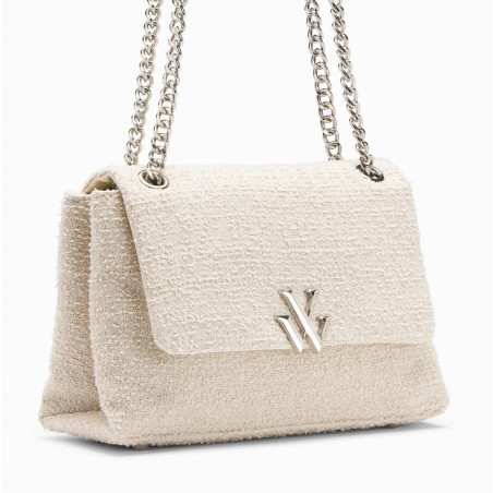 Sac à main Beige à chaine - Naomi - Vanessa Wu