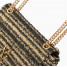 Sac à main noir et beige à chaîne - Naomi - Vanessa Wu