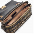 Sac à main noir et beige à chaîne - Naomi - Vanessa Wu