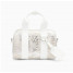Mini sac bowling beige et zébré argent - Shelly - Vanessa Wu