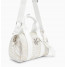 Mini sac bowling beige et zébré argent - Shelly - Vanessa Wu