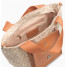 Petit cabas léopard beige à pochette camel - Maelys - Vanessa Wu