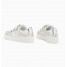 Baskets éclair beige et argent zébré à scratchs -  Laurine  - Vanessa Wu